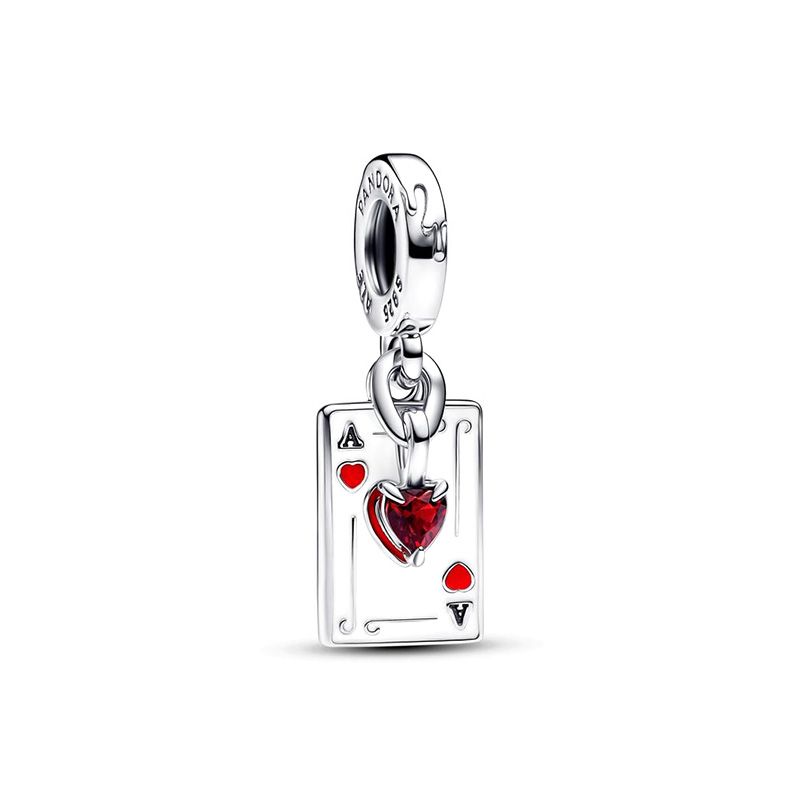 Charm femme pandora moments pendant double les méchants de disney reine de cœur 793420c01 - charms - edora