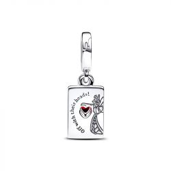 Charm femme pandora moments pendant double les méchants de disney reine de cœur 793420c01 - charms - edora - 2