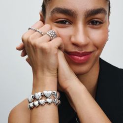 Charm femme pandora moments cœur gravable be love 793439c00 - charms - edora - 1