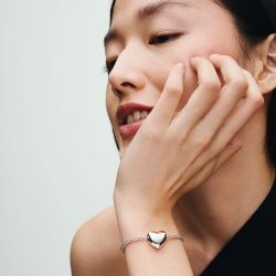 Grand charm femme pandora moments cœur gravable be love 793440c00 - charms - edora - 1