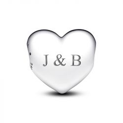 Grand charm femme pandora moments cœur gravable be love 793440c00 - charms - edora - 3