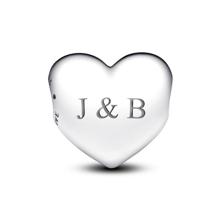 Grand charm femme pandora moments cœur gravable be love 793440c00 – charms