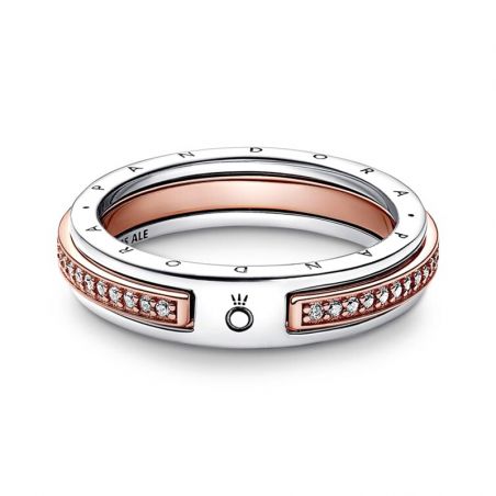 Bague fantaisie femme & homme: bague fantaisie argent, or, rose - bagues-femmes - edora - 1