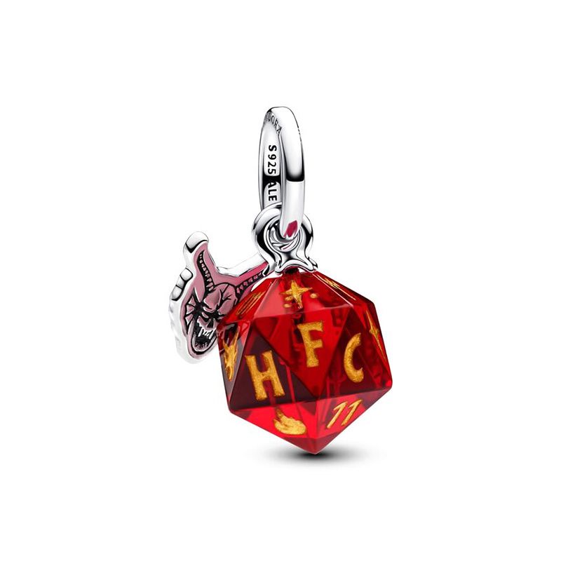 Charm femme pandora pendant stranger things dé hellfire club 793564c01 - charms - edora