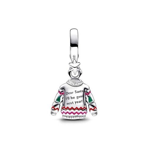 Charm Femme Pandora Moments Pendant Pull De Noël 793596C01