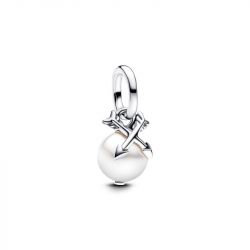 Mini charm femme pandora pendant perle & flèches 793687c01 - charms - edora - 0