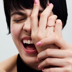 Bague femme pandora timeless vague polie 183095c00 - bagues-femmes - edora - 1