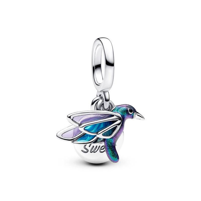 Charm femme  pandora pendant double colibri 793746c01 - charms - edora
