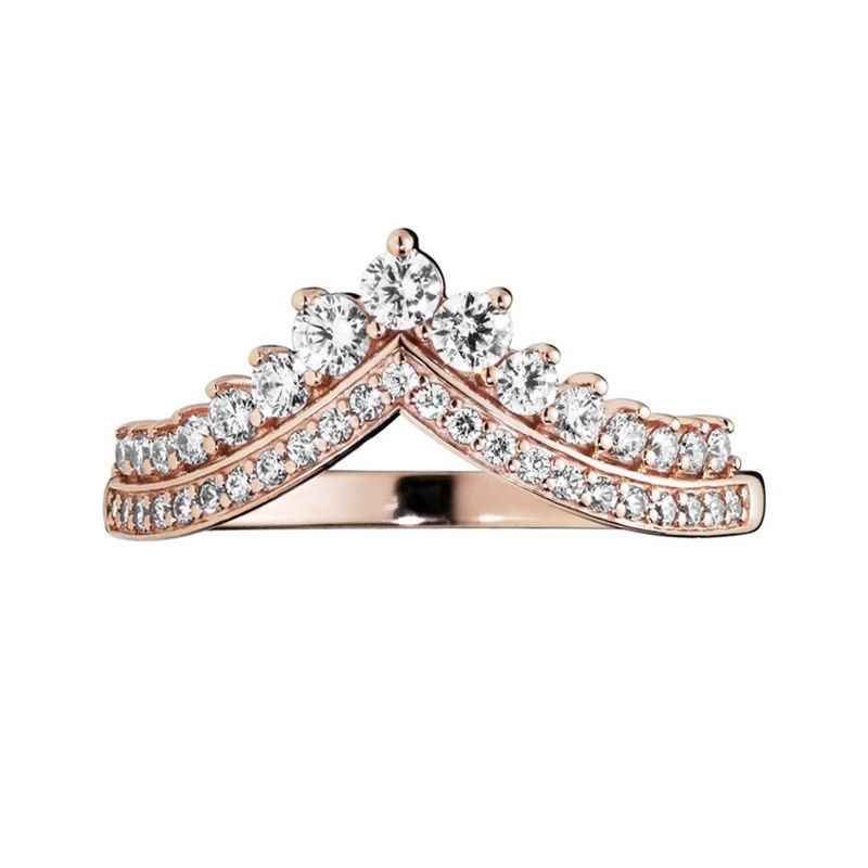 Bague femme pandora timeless vœu princesse 187736cz - bagues-femmes - edora