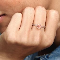 Bague femme pandora moments solitaire couronne scintillante 188289c01 - bagues-femmes - edora - 1