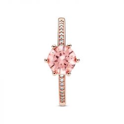 Bague femme pandora moments solitaire couronne scintillante 188289c01 - bagues-femmes - edora - 4