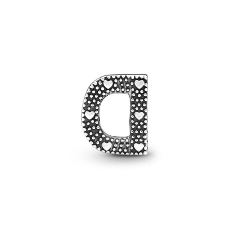 Charm femme pandora moments alphabet lettre d 797458 – charms