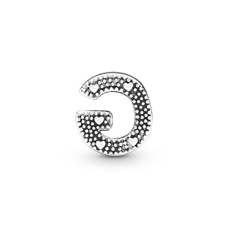 Charm femme pandora moments alphabet lettre g 797461 – charms