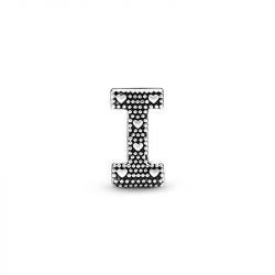 Charm femme pandora moments alphabet lettre i 797463 - charms - edora - 2
