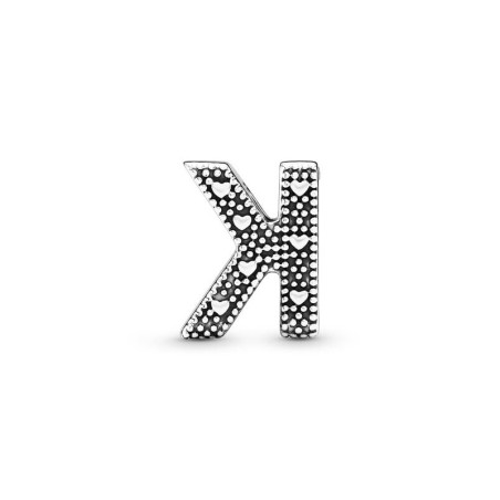 Charm femme pandora moments alphabet lettre k 797465 – charms