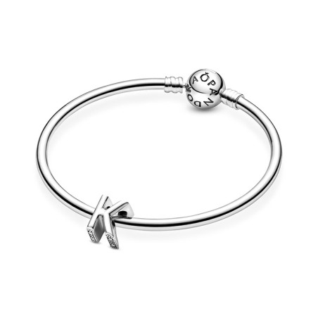 Charm femme pandora moments alphabet lettre k 797465 – charms
