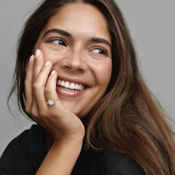 Bague femme pandora timeless halo scintillant carré 188862c01 - bagues-femmes - edora - 4