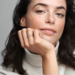 Bague femme pandora timeless cœur chevron scintillante 189302c01 - fete-des-meres - edora - 3