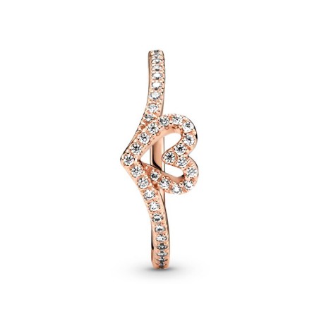 Bague femme pandora timeless cœur chevron scintillante 189302c01 – fête des mères