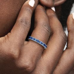 Bague femme pandora timeless Éternité rang scintillant 190050c02 - bagues-femmes - edora - 1