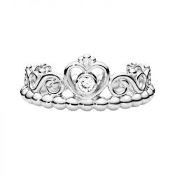Bague femme pandora moments couronne diadème de princesse 190880cz - bagues-femmes - edora - 0