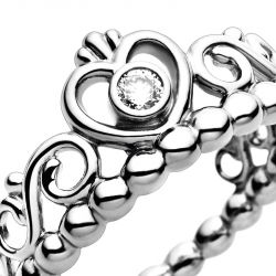 Bague femme pandora moments couronne diadème de princesse 190880cz - bagues-femmes - edora - 5