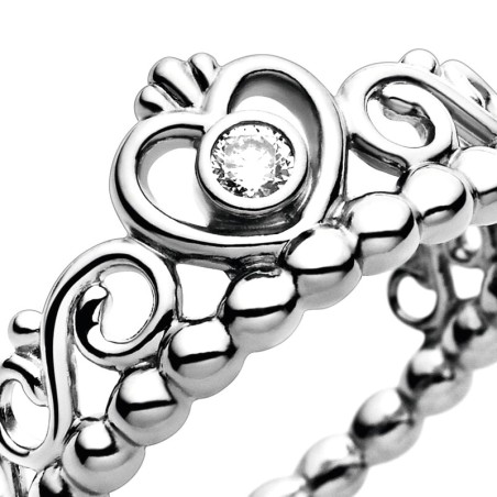 Bague femme pandora moments couronne diadème de princesse 190880cz – bagues femme