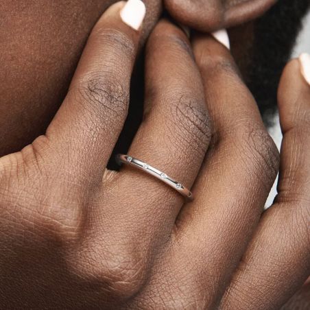 Bague homme & bague femme - bague argent, solitaire, or & or rose (3) - bagues-femmes - edora - 2