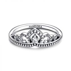 Bague femme pandora moments tiare perlée royale 192233c01 - bagues-femmes - edora - 0