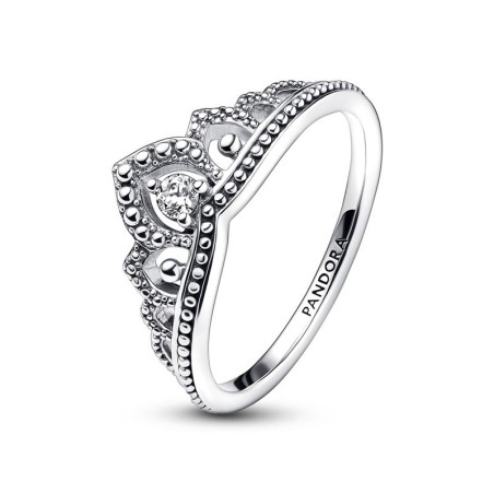 Bague femme pandora moments tiare perlée royale 192233c01 – bagues femme