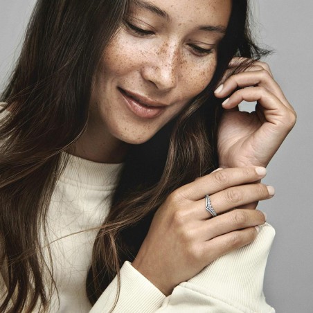 Bague femme  pandora timeless vœu pavé flottant 192320c01 – imports