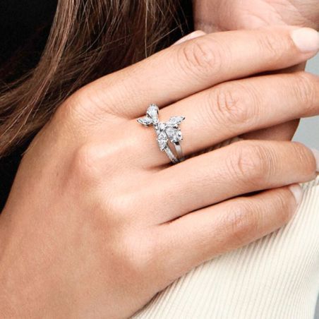 Bague homme & bague femme - bague argent, solitaire, or & or rose - bagues-femmes - edora - 2