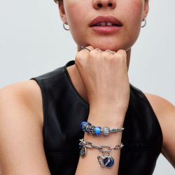 Bague femme pandora me cœur chakra noir 193088c01 - bagues-femmes - edora - 4