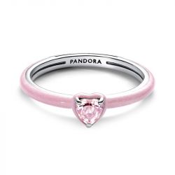 Bague femme pandora me cœur chakra rose 193088c02 - bagues-femmes - edora - 0