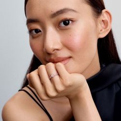 Bague femme pandora me cœur chakra rose 193088c02 - bagues-femmes - edora - 1