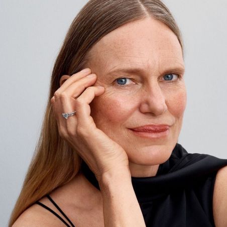 Bague homme & bague femme - bague argent, solitaire, or & or rose - bagues-femmes - edora - 2