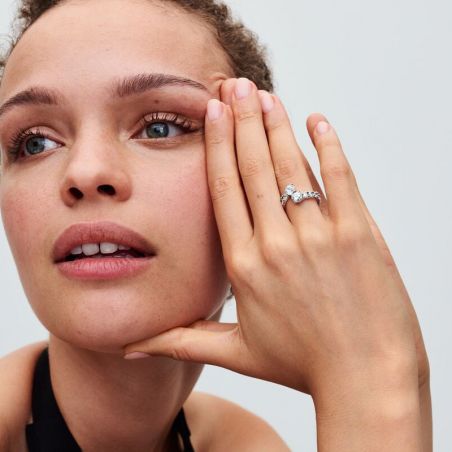 Bague femme: bague diamant & bagues argent femme - bagues-femmes - edora - 2