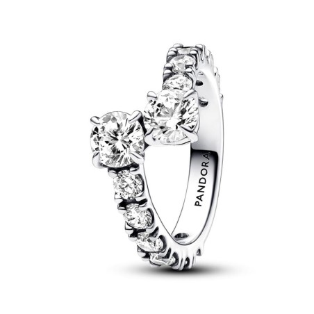 Bague femme pandora timeless superposée scintillante 193149c01 – imports