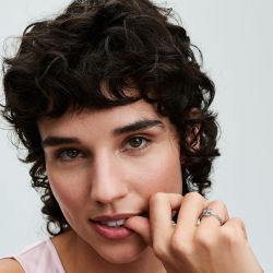 Bague femme pandora moments rose en fleur 193215c01 - bagues-femmes - edora - 1