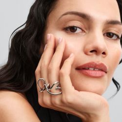 Bague femme pandora essence cœur organique 193288c00 - bagues-femmes - edora - 3