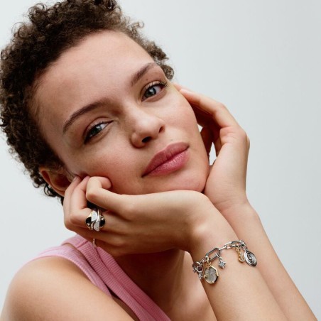 Bague femme pandora me texture &amp; pierres 193322c01 – bagues femme