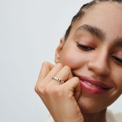 Bague femme pandora moments farandole de cœurs 193427c00 - bagues-femmes - edora - 3