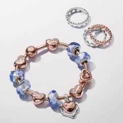 Bague femme pandora moments farandole de cœurs 193427c00 - bagues-femmes - edora - 5