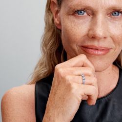 Bague femme pandora timeless double rang nœud scintillant 193552c01 - bagues-femmes - edora - 3