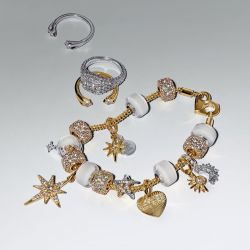 Bague femme pandora moments ouverte Étoiles filantes 193582c01 - bagues-femmes - edora - 4