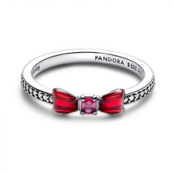 Bague femme pandora nœud princesse disney blanche-neige 193652c01 - bagues-femmes - edora - 0