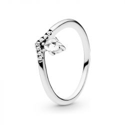 Bague femme pandora timeless chevron classique 197790cz - bagues-femmes - edora - 2