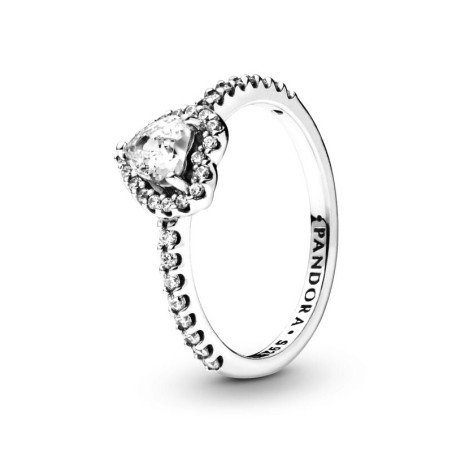 Bague femme pandora timeless cœur surélevé 198421c01 – bagues femme