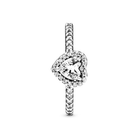 Bague femme pandora timeless cœur surélevé 198421c01 – bagues femme