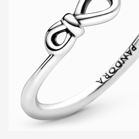 Bague femme pandora mioments nœud infini 198898c00 – bagues femme